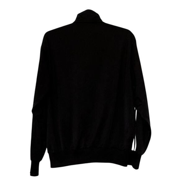 Men's Adidas Adicolor Originals Firebird Track Jacket, Black/Orange, Size L - Picture 2 of 7